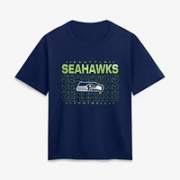 Women's Fanatics College Navy Seattle Seahawks Legacy T-Shirt