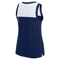 Women's Fanatics College Navy Seattle Seahawks Sequin Tank Top