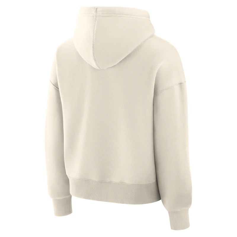 Women's Fanatics Cream Seattle Seahawks Dove Legacy Pullover Hoodie