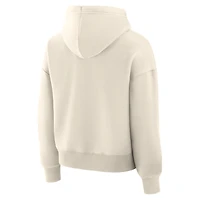 Women's Fanatics Cream Seattle Seahawks Dove Legacy Pullover Hoodie