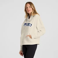 Sweat à capuche pour femme Fanatics Cream Seattle Seahawks Dove Legacy