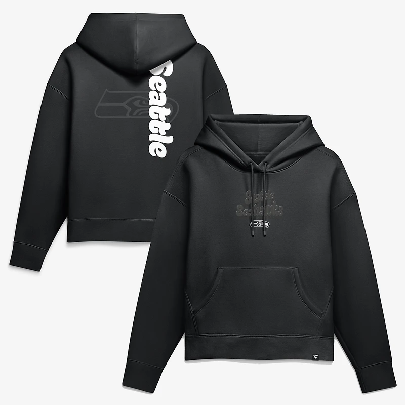 Women's Fanatics Seattle Seahawks Blackout City Hoodie