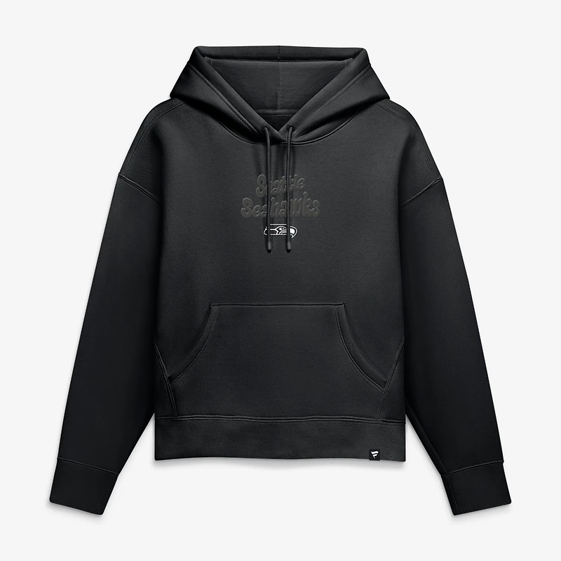 Women's Fanatics Seattle Seahawks Blackout City Hoodie