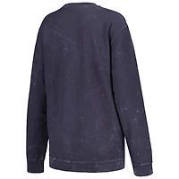 Sweat-shirt à cordon confortable G-III 4Her par Carl Banks College pour femmes, bleu marine, Seattle Seahawks