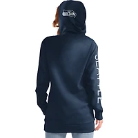 Women's G-III 4Her by Carl Banks College Navy Seattle Seahawks Extra Inning Pullover Hoodie