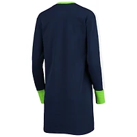 Robe t-shirt Hurry Up Offense G-III 4Her by Carl Banks College Navy Seattle Seahawks pour femme