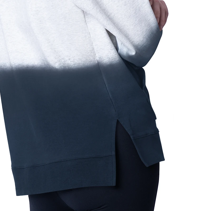 Sweat à capuche Daniela gris pour femme MSX by Michael Strahan des Seattle Seahawks