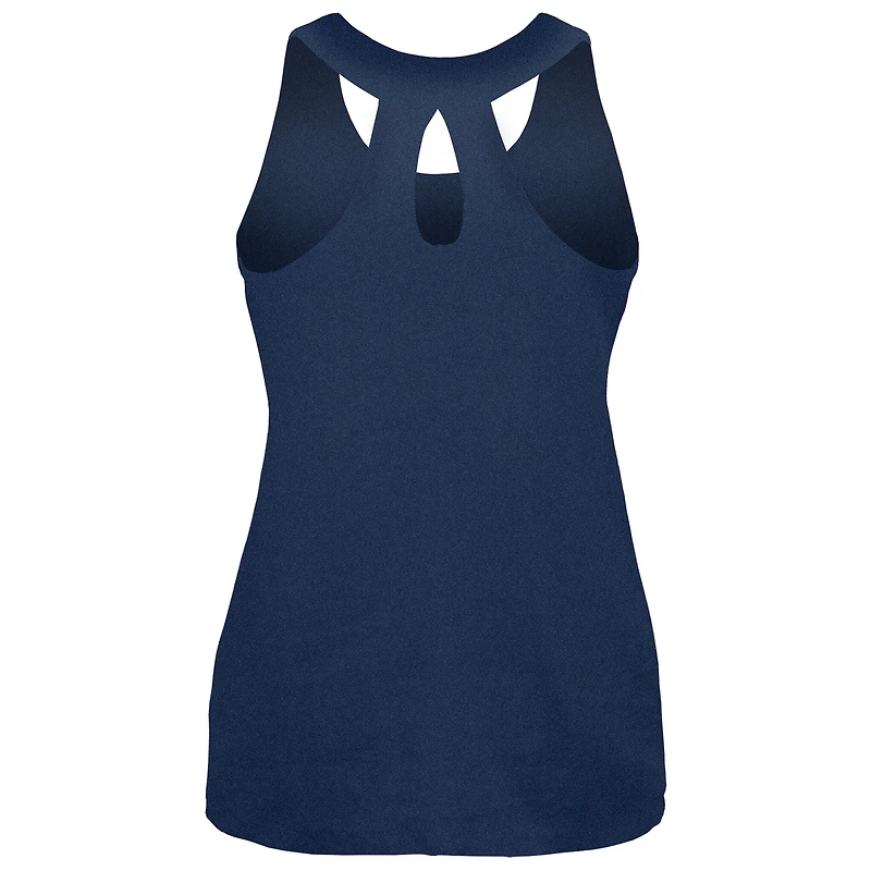 Women's New Era College Navy Seattle Seahawks 2024 NFL Training Camp Tank Top