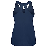 Women's New Era College Navy Seattle Seahawks 2024 NFL Training Camp Tank Top