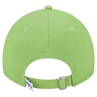 Casquette ajustable Main Core Classic 2.0 9TWENTY pour femme New Era Neon Green Seattle Seahawks