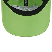 Casquette ajustable Main Core Classic 2.0 9TWENTY pour femme New Era Neon Green Seattle Seahawks