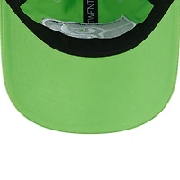 Casquette ajustable Main Core Classic 2.0 9TWENTY pour femme New Era Neon Green Seattle Seahawks