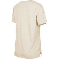 Women's New Era  Tan Seattle Seahawks Third Down Historic T-Shirt