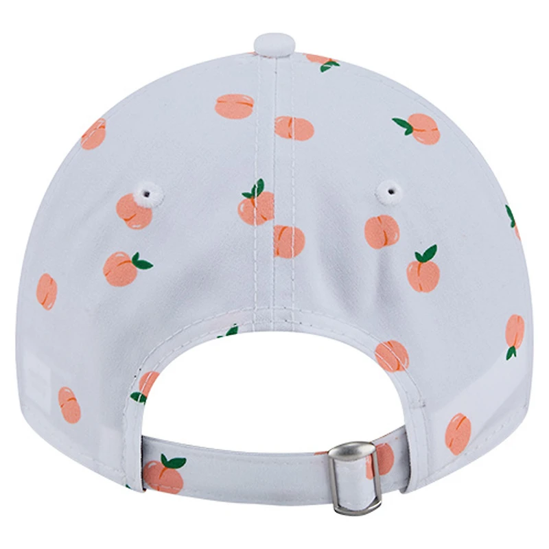 Casquette ajustable 9TWENTY blanche à motif fruité des Seattle Seahawks de New Era pour femme