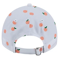 Casquette ajustable 9TWENTY blanche à motif fruité des Seattle Seahawks de New Era pour femme