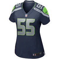 Maillot de joueur retraité Nike Brian Bosworth College Navy des Seattle Seahawks pour femme