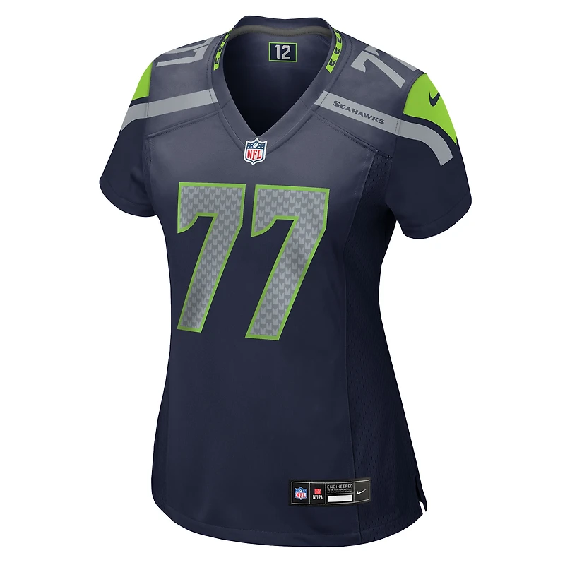 Women's Nike Bryce Cabeldue  College Navy Seattle Seahawks Team Game Jersey
