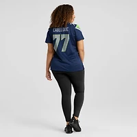 Maillot Nike Bryce Cabeldue College Navy pour femme des Seattle Seahawks