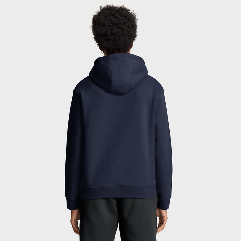 Women's Nike College Navy Seattle Seahawks Club Logo Pullover Hoodie