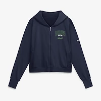 Sweat à capuche zippé Nike College Navy Seattle Seahawks Primetime pour femme