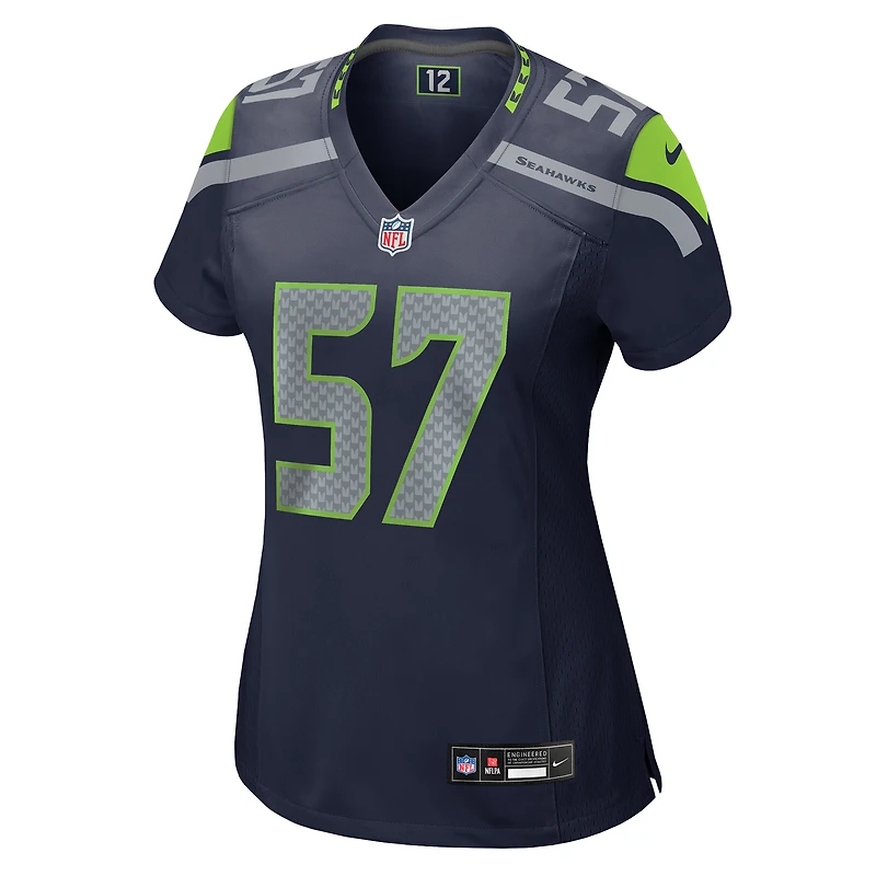 Women's Nike Connor Williams  College Navy Seattle Seahawks Game Jersey