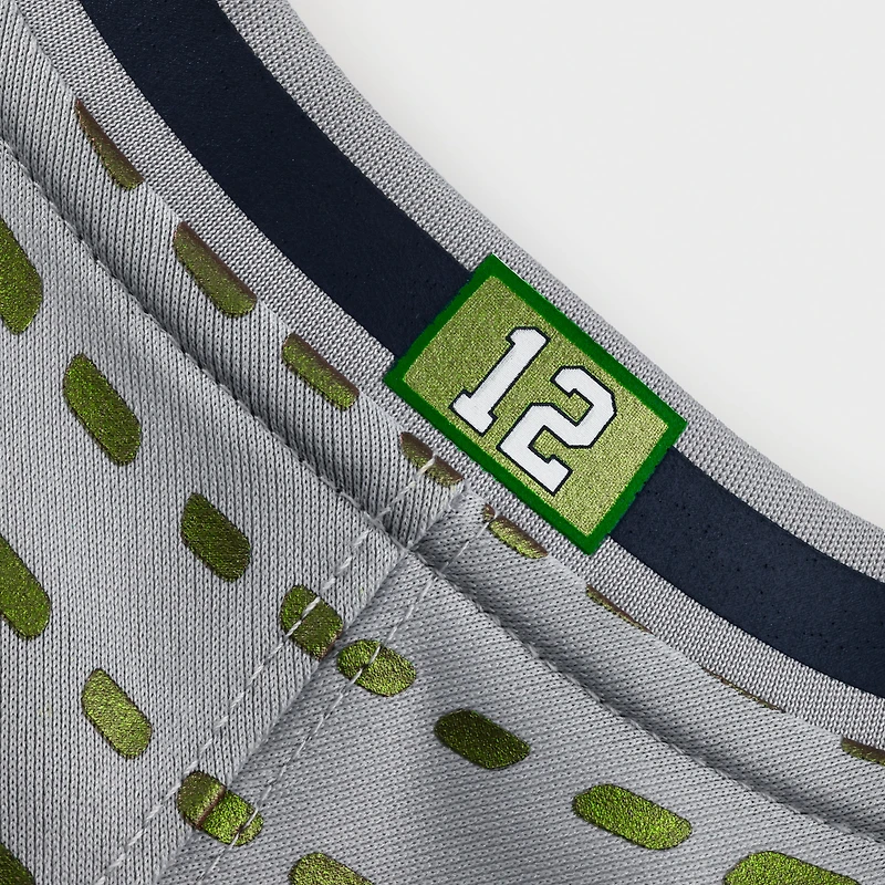 Maillot Nike Cooper Kupp pour femme, gris loup, collection Rivalries 2025 des Seattle Seahawks