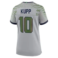 Women's Nike Cooper Kupp Wolf Gray Seattle Seahawks 2025 Rivalries Collection Game Jersey