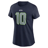 T-shirt Nike Cooper Kupp College Navy pour femme avec nom et numéro de joueur des Seattle Seahawks