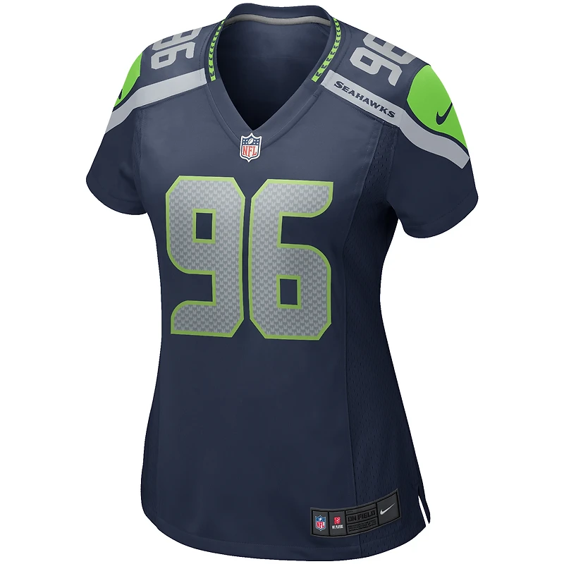Women's Nike Cortez Kennedy Royal Seattle Seahawks Throwback Player Game Jersey