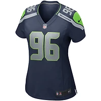 Women's Nike Cortez Kennedy Royal Seattle Seahawks Throwback Player Game Jersey