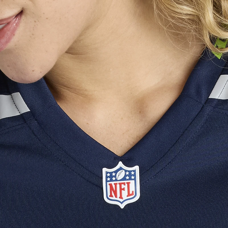Women's Nike Derick Hall College Navy Seattle Seahawks Team Game Jersey
