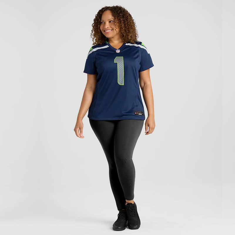 Women's Nike Derion Kendrick  College Navy Seattle Seahawks Team Game Jersey