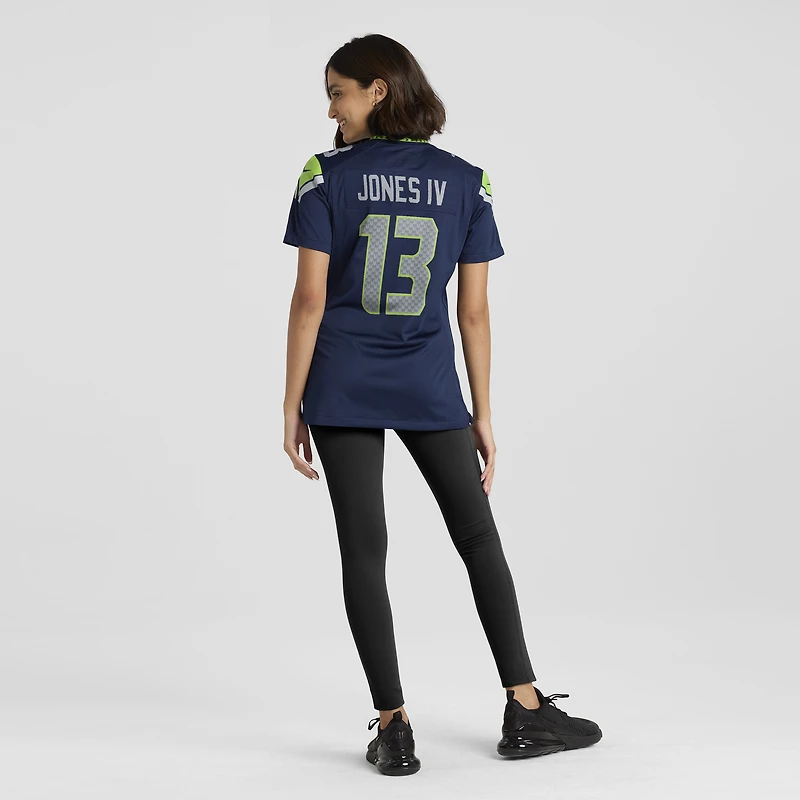Women's Nike Ernest Jones IV College Navy Seattle Seahawks Team Game Jersey