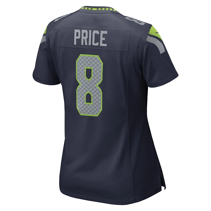 Women's Nike Jadarian Price College Navy Seattle Seahawks Team Game Jersey