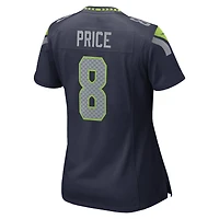 Women's Nike Jadarian Price  College Navy Seattle Seahawks Team Game Jersey