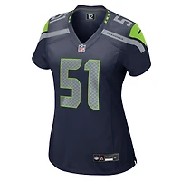 Women's Nike Jared Ivey  College Navy Seattle Seahawks Team Game Jersey