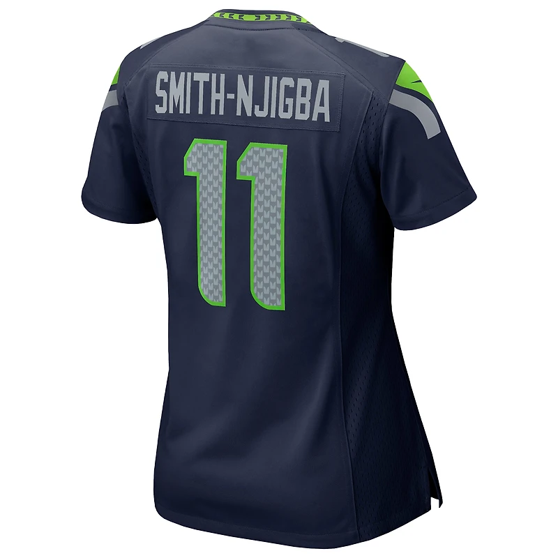 Maillot Nike Jaxon Smith-Njigba College Navy pour femme, 50e match de la saison des Seattle Seahawks