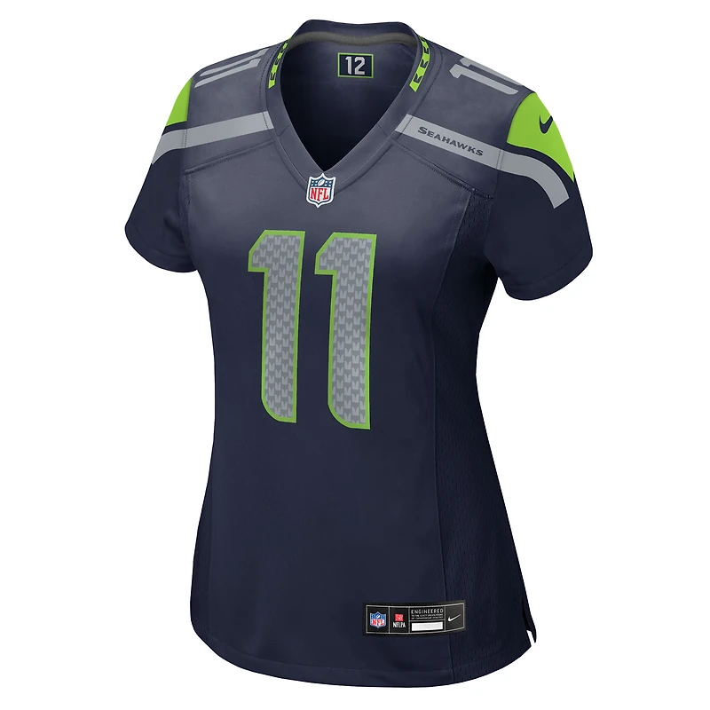 Maillot de match Nike Jaxon Smith-Njigba College Navy pour femme des Seattle Seahawks