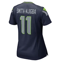 Maillot de match Nike Jaxon Smith-Njigba College Navy pour femme des Seattle Seahawks