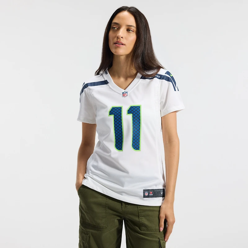 Maillot de match Nike Jaxon Smith-Njigba blanc Seattle Seahawks pour femme