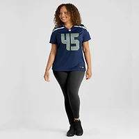 Maillot de joueur retraité Nike Kenny Easley College Navy des Seattle Seahawks pour femme