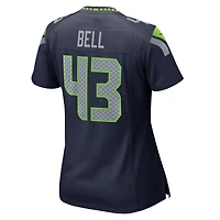 Women's Nike Levi Bell College Navy Seattle Seahawks Team Game Jersey