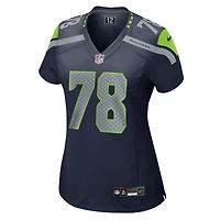 Women's Nike Mason Richman  College Navy Seattle Seahawks Team Game Jersey
