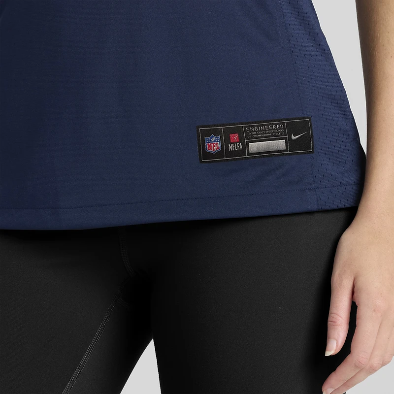 Maillot de match Nike Maxen Hook College Navy Seattle Seahawks pour femmes