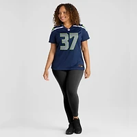 Women's Nike Maxen Hook  College Navy Seattle Seahawks Team Game Jersey