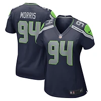 Women's Nike Mike Morris College Navy Seattle Seahawks Team Game Jersey