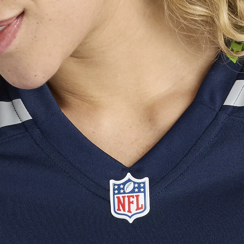 Women's Nike Mike Reid College Navy Seattle Seahawks Team Game Jersey