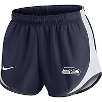Short Nike Seattle Seahawks Performance Tempo pour femme - Bleu marine