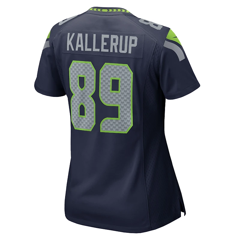Women's Nike Nick Kallerup College Navy Seattle Seahawks Team Game Jersey