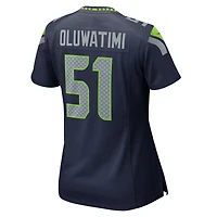 Women's Nike Olu Oluwatimi  College Navy Seattle Seahawks Team Game Jersey